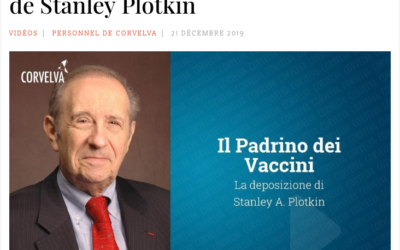 TEMOIGNAGNE essentiel sur les vaccins par le Dr Plotkin, vaccinologue réputé