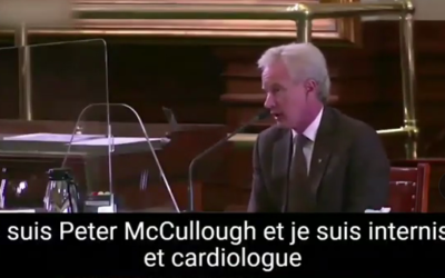 Dr P. Mc CULLOUGH, cardiologue – Il n’y a pas de propagation asymptomatique du covid et il y a des traitements