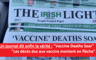 IRLANDE – Irish Light Journal – Augmentation des morts liés aux vaccins covid