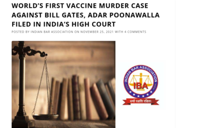 PROCES – Inde – Haute Cour – Plainte pénale contre Bill Gates pour meurtre avec un vaccin