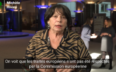 M. RIVASI – Eurodéputée – Négociations secrètes entre Pfizer et la Commission Européenne !