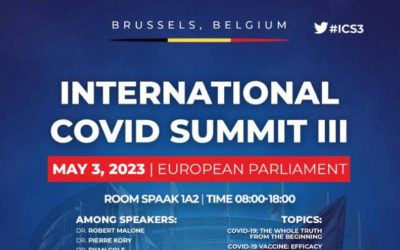 PARLEMENT EUROPEEN – Bruxelles – International Covid Summit III